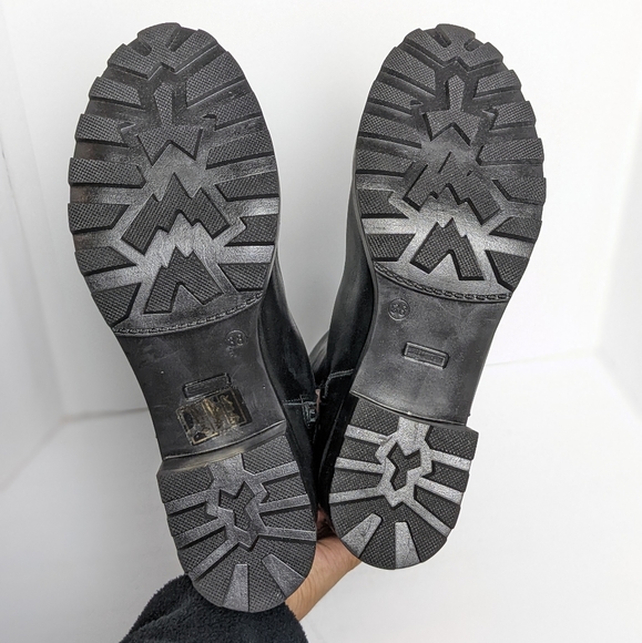 Girotti leather knee high boots - Picture 13 of 16